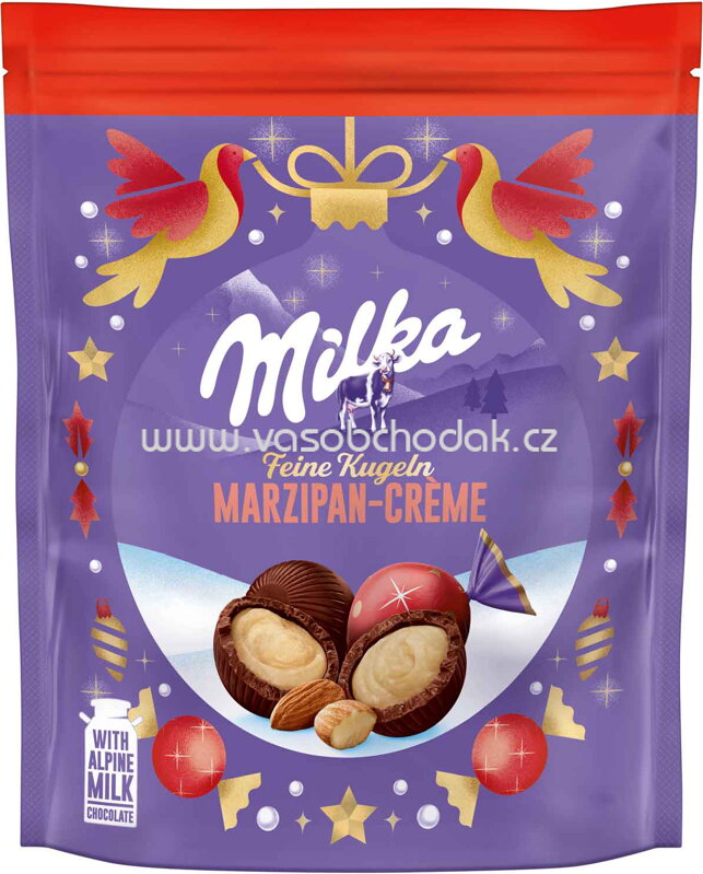 Milka Feine Kugeln Marzipan, 90g Milka Feine Kugeln Marzipan, 90g
