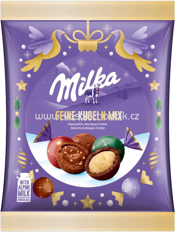Milka Feine Kugeln Mix, 136g Milka Feine Kugeln Mix, 136g