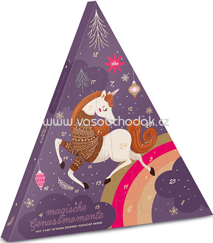 Viba Adventskalender Einhorn, 250g
