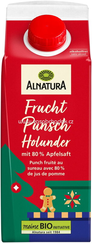 Alnatura Holunder-Fruchtpunschn, 750 ml Alnatura Holunder-Fruchtpunschn, 750 ml