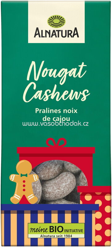 Alnatura Nougat-Cashews, 90g Alnatura Nougat-Cashews, 90g