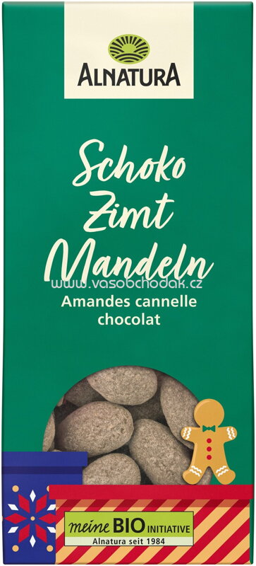 Alnatura Schoko Zimt Mandeln 100g Alnatura Schoko Zimt Mandeln 100g