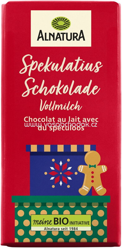Alnatura Spekulatius Schokolade, 100g Alnatura Spekulatius Schokolade, 100g
