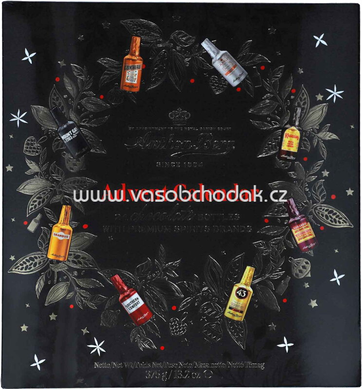 Anthon Berg Chocolate Liqueurs Adventskalender, 375g Anthon Berg Chocolate Liqueurs Adventskalender, 375g