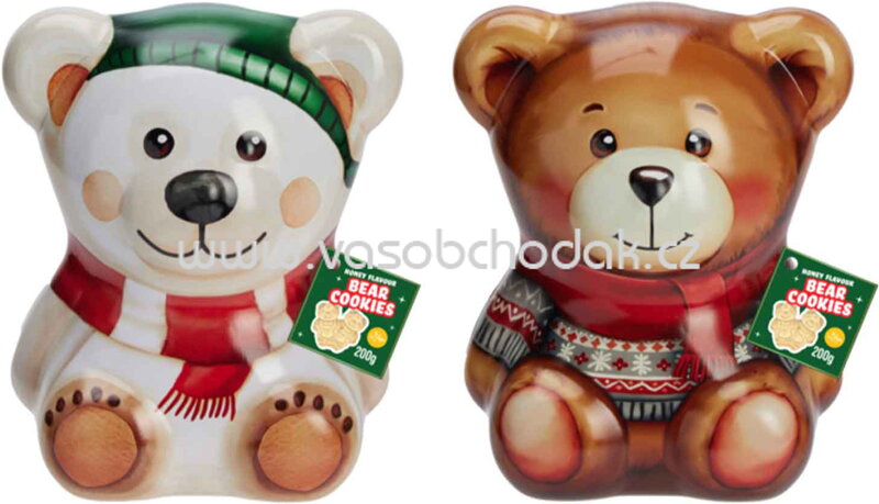 Becky's Bear Cookies Tin, 200g
