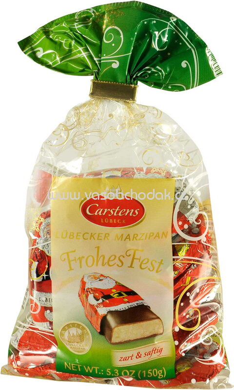 Carstens Lübecker Marzipan Weihnachtsmänner, 150g