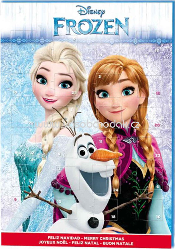 Disney Frozen Adventskalender, 75g Disney Frozen Adventskalender, 75g