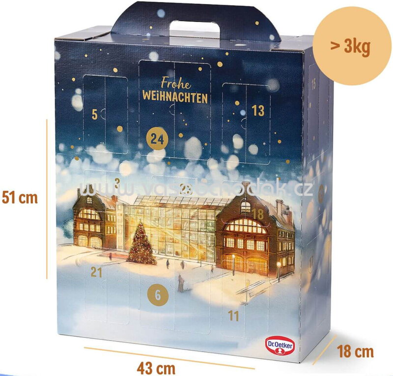 Dr.Oetker Adventskalender 2025, 1 St Dr.Oetker Adventskalender 2025, 1 St