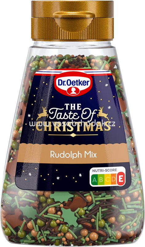 Dr.Oetker The Taste Of Christmas Streudekor Rudolph Mix, 115g Dr.Oetker The Taste Of Christmas Streudekor Rudolph Mix, 115g