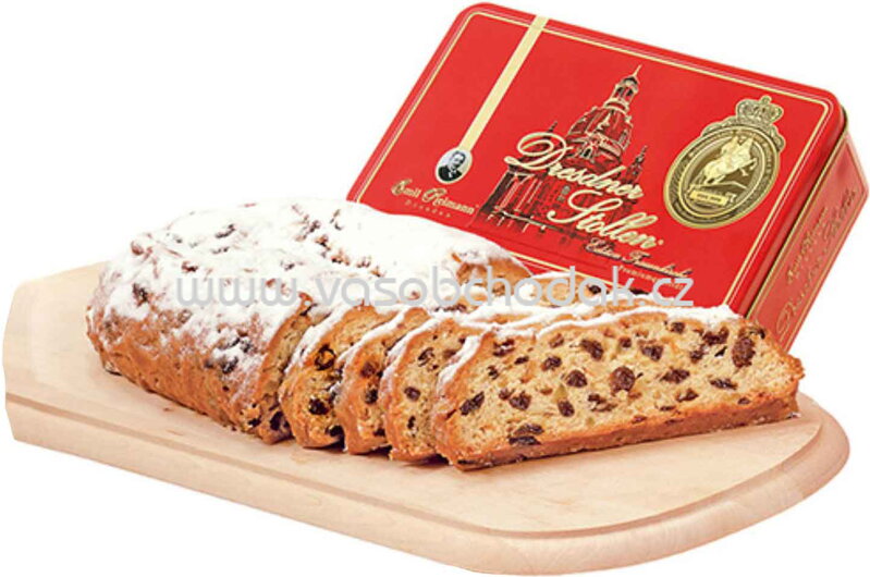 Emil Reimann Dresdner Stollen Dose Dresdner Frauenkirche, 500g Emil Reimann Dresdner Stollen Dose Dresdner Frauenkirche, 500g