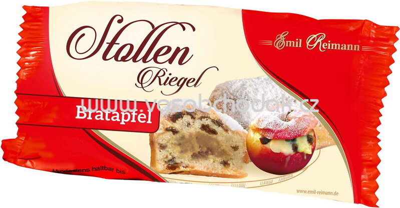 Emil Reimann Stollenriegel Bratapfel, 80g