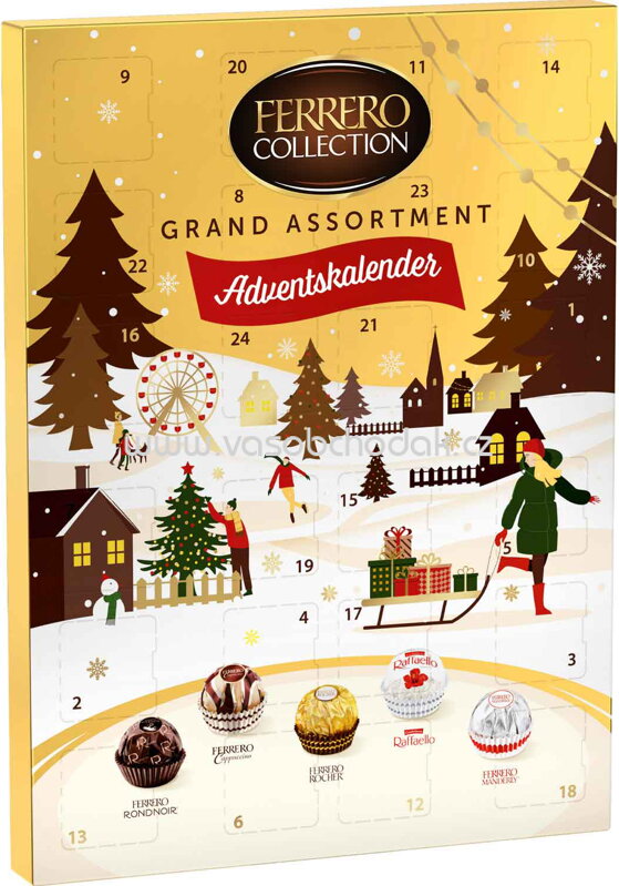 Ferrero Collection Grand Assortment Adventskalender, 250g