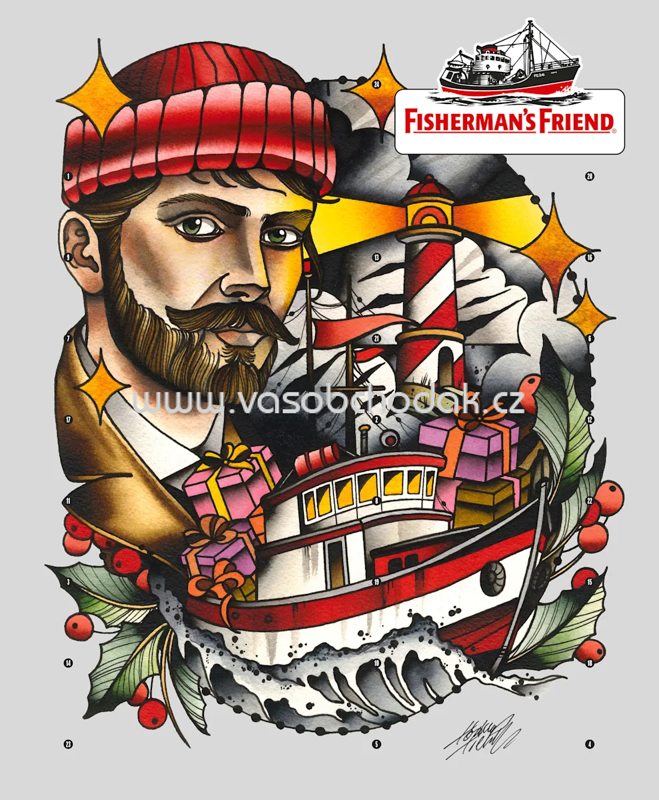 Fisherman’s Friend Mix Adventskalender 2025, 575g, 1 St