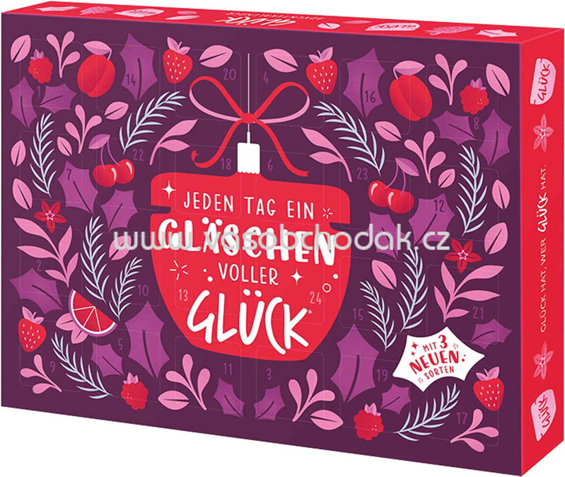 Glück Marmeladen Adventskalender 2025, 672g, 1 St