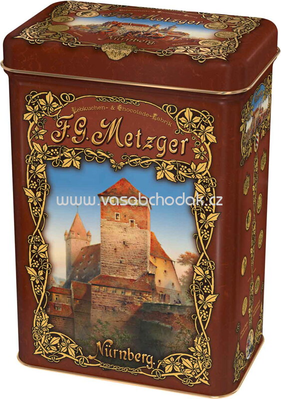 Haeberlein-Metzger Jugendstil Dose, 1,35kg Haeberlein-Metzger Jugendstil Dose, 1,35kg