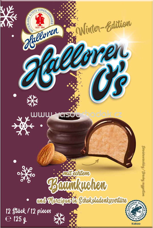 Halloren O's Baumkuchen, 125g Halloren O's Baumkuchen, 125g
