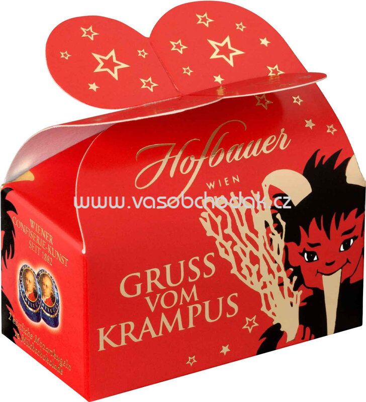 Hofbauer Krampus Mozartkugeln, 2 St, 40g Hofbauer Krampus Mozartkugeln, 2 St, 40g