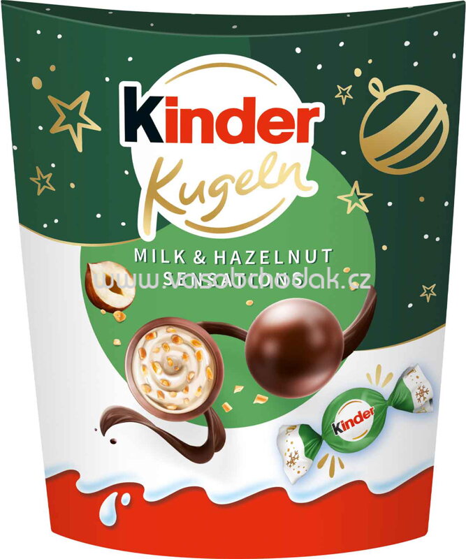 Kinder Kugeln Milk & Hazelnut Sensations, 90g