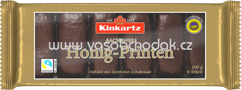 Kinkartz Aachener Honig-Printen, 100g Kinkartz Aachener Honig-Printen, 100g