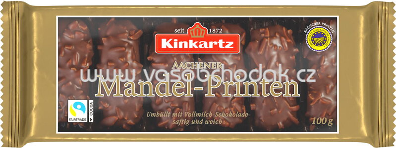Kinkartz Aachener Mandel-Printen, 100g Kinkartz Aachener Mandel-Printen, 100g