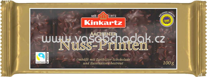 Kinkartz Aachener Nuss-Printen, 100g Kinkartz Aachener Nuss-Printen, 100g