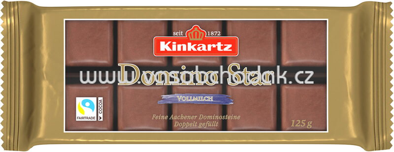 Kinkartz Domino Star Vollmilch, 125g