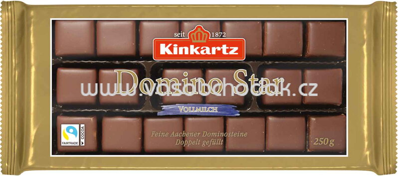 Kinkartz Domino Star Vollmilch, 250g