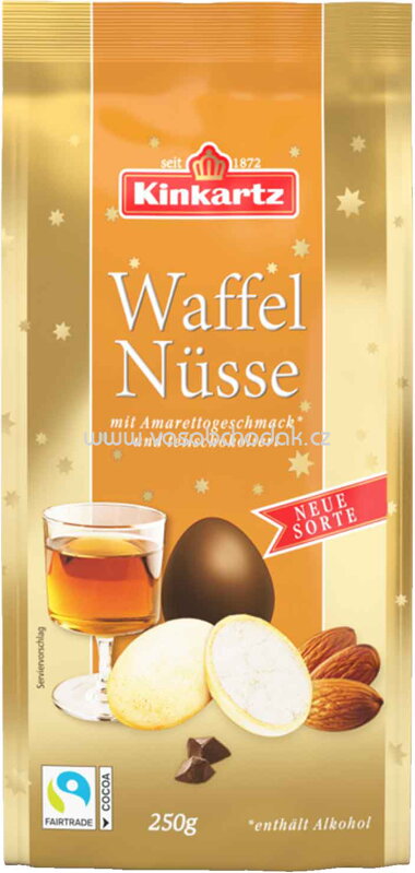 Kinkartz Waffelnüsse Amaretto, 250g Kinkartz Waffelnüsse Amaretto, 250g