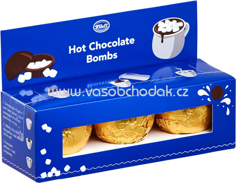 Klett Hot Chocolate Bombs, 3x21g, 63g