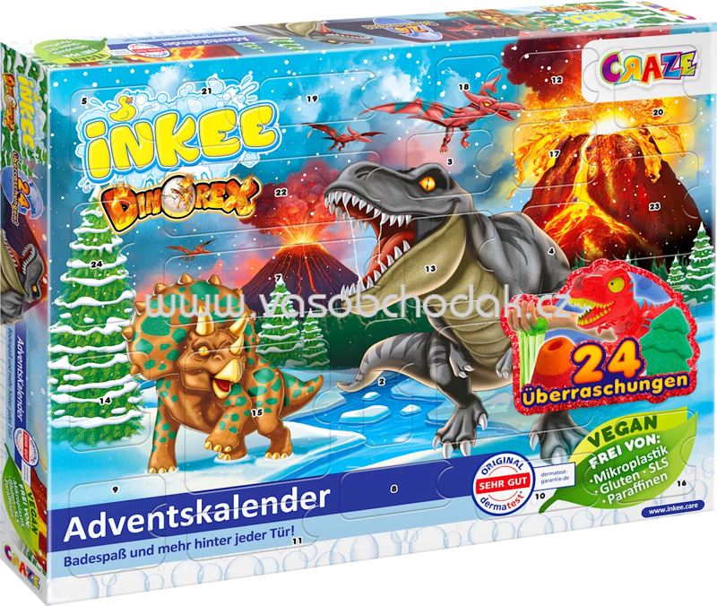 CRAZE Adventskalender 2025 Dinorex, 1 St