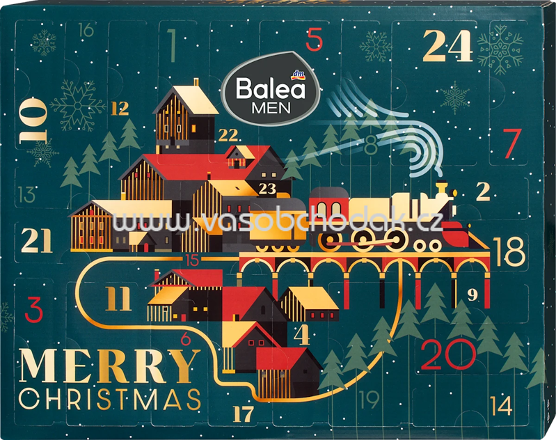 Balea MEN Adventskalender "MERRY CHRISTMAS" 2025, 621 ml Balea MEN Adventskalender "MERRY CHRISTMAS" 2025, 621 ml