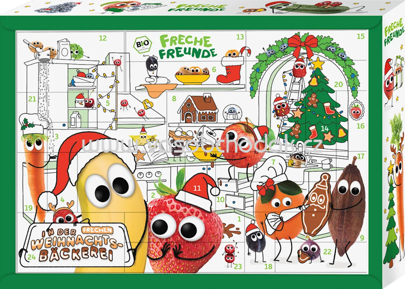 Freche Freunde Adventskalender 2025 Weihnachtsbäckerei, 1 St Freche Freunde Adventskalender 2025 Weihnachtsbäckerei, 1 St