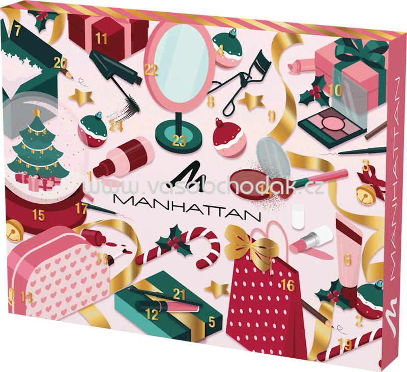 MANHATTAN Cosmetics Adventskalender MERRY CHRISTMAS 2025, 1 St MANHATTAN Cosmetics Adventskalender MERRY CHRISTMAS 2025, 1 St