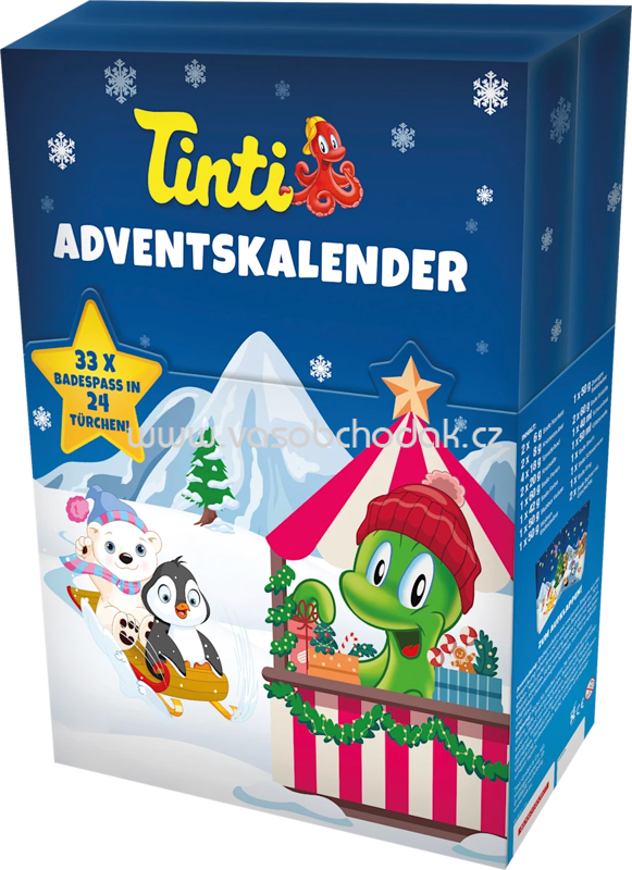 Tinti Adventskalender 2025 Kinder Badeüberraschungen, 1 St Tinti Adventskalender 2025 Kinder Badeüberraschungen, 1 St