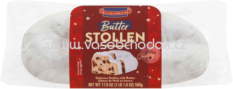 KuchenMeister Stollen Butter, 500g KuchenMeister Stollen Butter, 500g