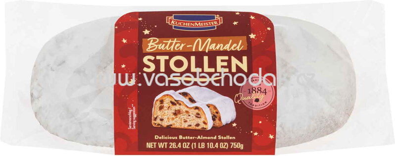 KuchenMeister Stollen Butter-Mandel, 750g KuchenMeister Stollen Butter-Mandel, 750g