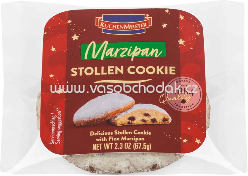 KuchenMeister Stollen Cookie Marzipan, 67,5g KuchenMeister Stollen Cookie Marzipan, 67,5g