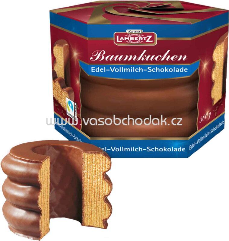 Lambertz Baumkuchen Vollmilch, 300g Lambertz Baumkuchen Vollmilch, 300g