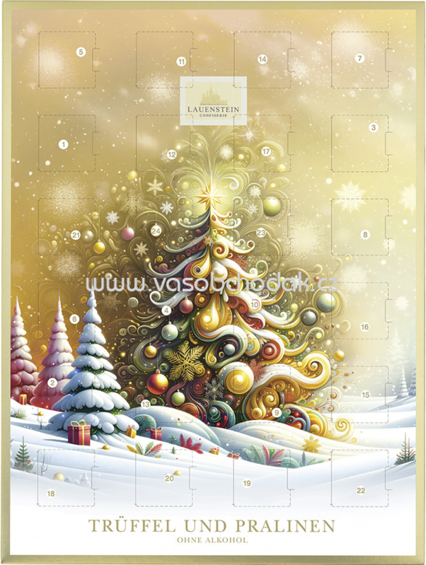 Lauensteiner Adventskalender Baum ohne Alkohol, 300g