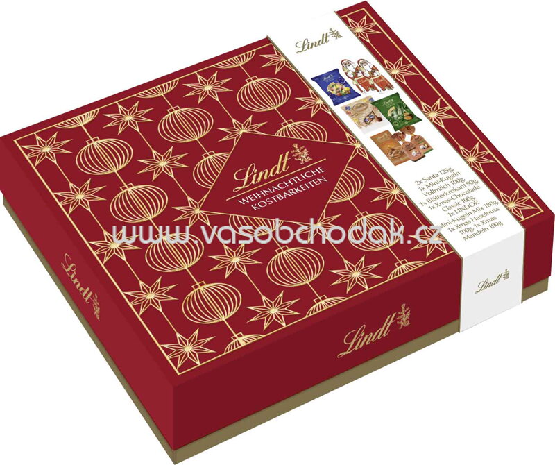 Lindt Weihnachtliche Kostbarkeiten, 920g