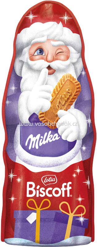 Milka Weihnachtsmann Biscoff, 95g
