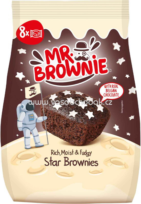 Mr. Brownie Star Brownies, 200g Mr. Brownie Star Brownies, 200g