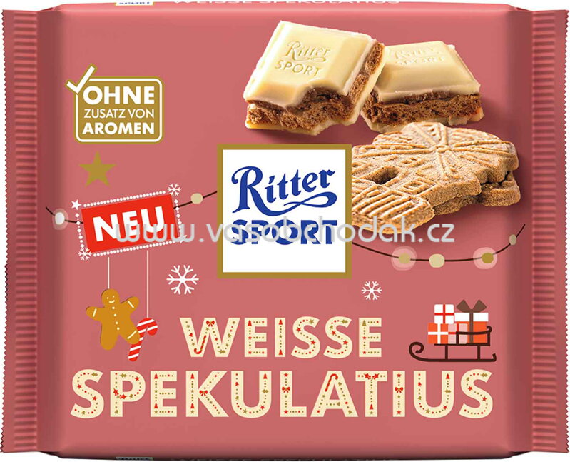Ritter Sport Weisse Spekulatius, 100g