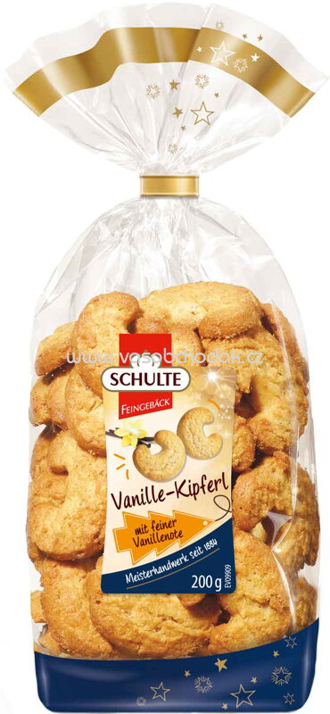 Schulte Vanille Kipferl, 200g Schulte Vanille Kipferl, 200g