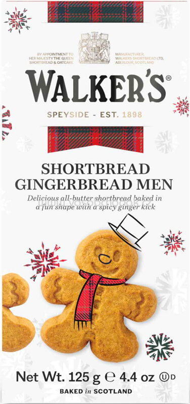 Walker's Shortbread Gingerbread Men, 125g