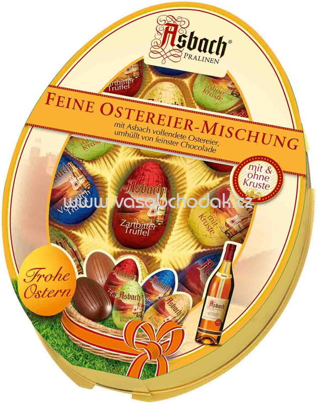 Asbach Pralinen Feine Ostereier-Mischung, 175g