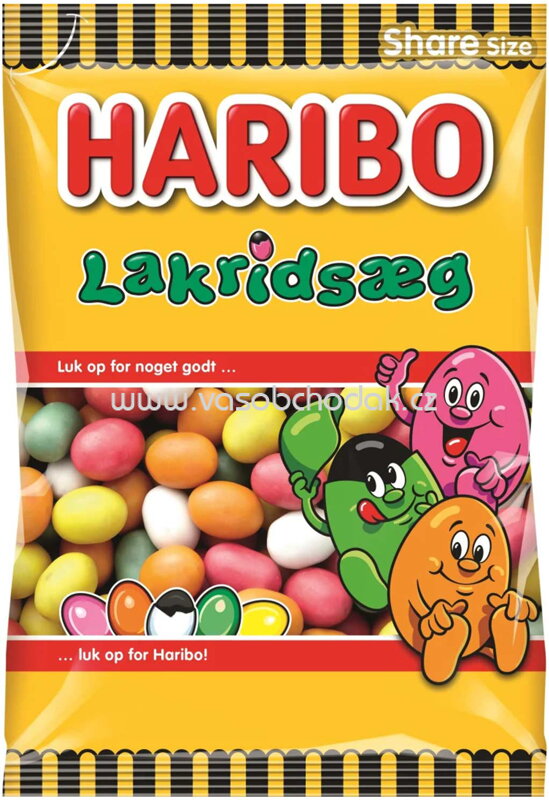 Haribo Lakridsæg, 325g