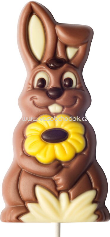 Weibler Lolly Hase mit Blume, 35g