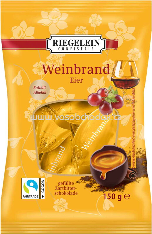 Riegelein Weinbrand Eier, 150g