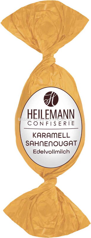Heilemann Karamell-Sahnenougat-Eier Edelvollmilch, 18g